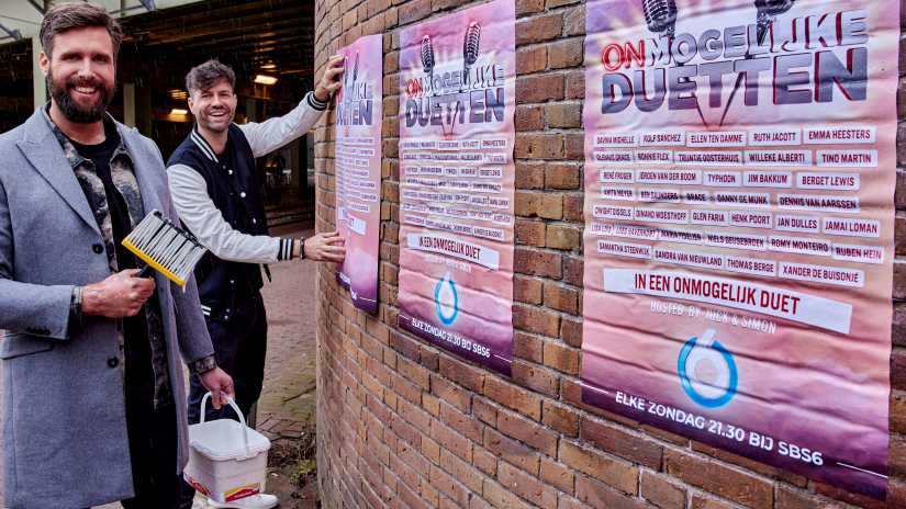 Nederlandse topartiesten schitteren in nieuwe SBS6-show